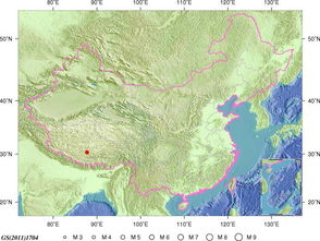4.9级5级 西藏日喀则2分钟2次地震