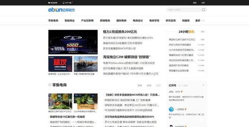 电子商务专业相关网站
