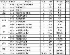 电子商务专业的学习计划