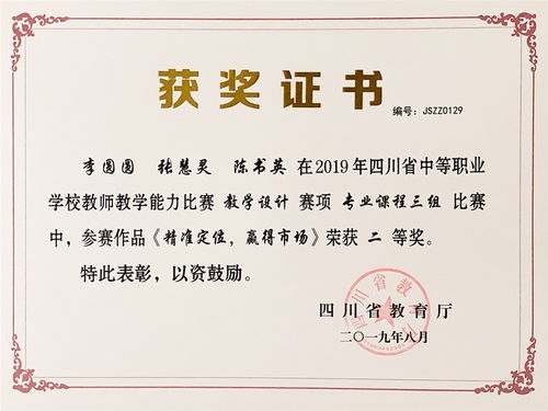 新安职高电子商务专业证书