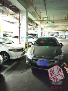 女子车位被占直接堵住停车场出口