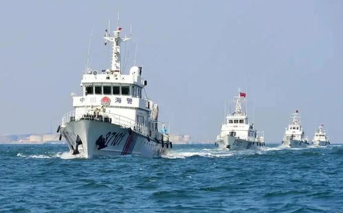 海警船混天绫圈住台湾，捍卫领土，展现中国力量