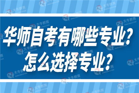 华师自考电子商务专业