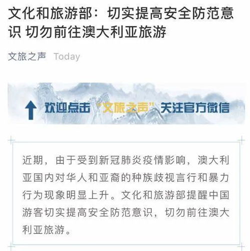 文旅部提醒中国游客，谨慎前往美国