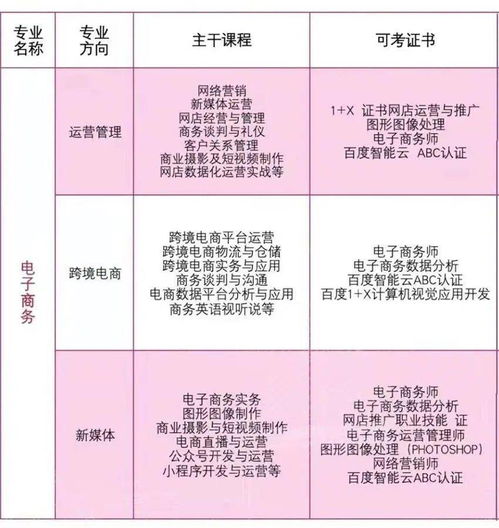 电子商务专业就业岗位6