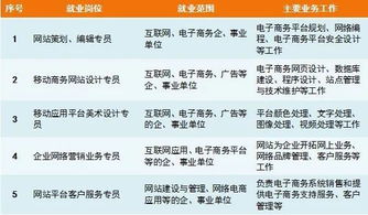 电子商务与技术专业代码