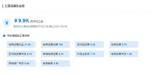 电子商务专业对口什么